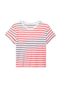 Everett Box Crew - Tomato Stripe