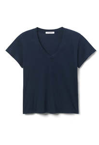 Hendrix Basic V-Neck T-Shirt - Navy