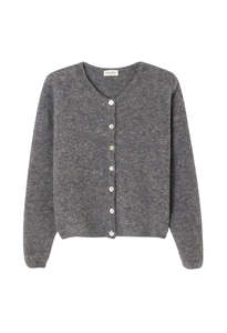 Vitow Cardigan - Steel Mélange