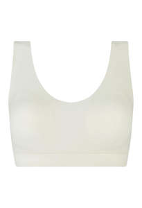 Padded V-Neck - Ivory