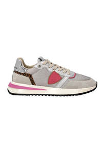 Tropez 2.1 Low Woman - Metal Tecnique Argent Rose