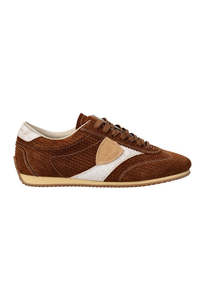 Phillippe Model: Planche Low Woman - Daim Tresse Tabac