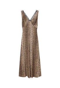 Sandrine Dress - Antelope Spot Black