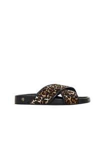 Shoes: Emi Slides - Leopard