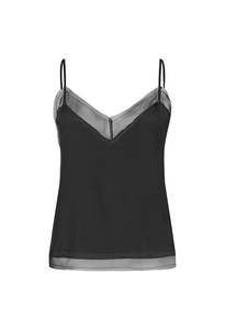 Diaz Strap Top - Black