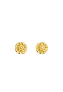 Accessories: Psellos Jewelry Buttons - Gold