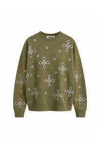 Essentiel Antwerp: Jix Sweatshirt - Olive Martini