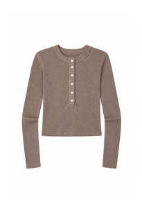 Back In Stock: Varra Henley - Cocoa