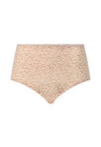 Chantelle: High Waist Brief - Norah Nude Print