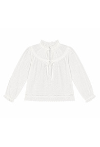 Ulla Johnson: Avelie Cotton Blouse - Pristine