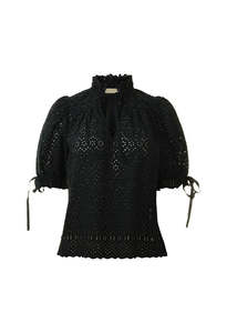 Ulla Johnson: Alouette Cotton Top - Midnight
