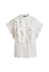 Essentiel Antwerp: Jellaba Shirt - White