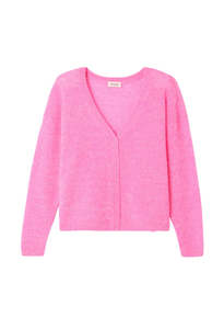 American Vintage: Nuggy Cardigan - Fluro Petunia Mélange