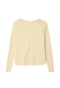 American Vintage: Sonoma Long Sleeve T-Shirt - Vanille Vintage