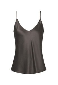 Clothing: Lexi Silk Camisole - Ash Olive