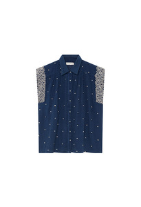 Clothing: Karina Sleeveless Shirt - Deep River