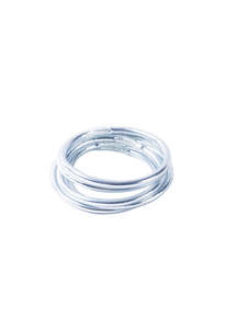 Buddhist Bracelet Thick - Silver