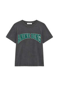 Anine Bing: Shelley Tee - Vintage Black