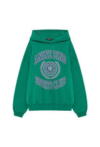 Anine Bing: Harvey Sweatshirt Collegiate - Green