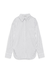 Scott Shirt - White and Black stripe