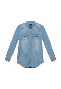 Mes Demoiselles: Suryn Shirt - Light Blue