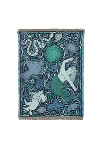 Rixo: Mythos Cotton Throw - Mythos Navy