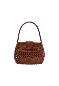 Rixo: Amoria Leather Bag - Tan
