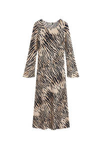 Amal Dress - Cooper Tiger Beige