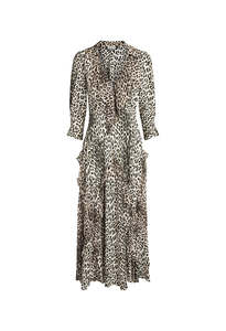 Rosanna Dress Nina - Leopard Mocha
