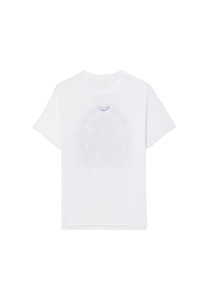 Zadig Et Voltaire: Tommer Hc Concert Cascad Stras - White