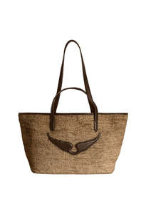 Zadig Et Voltaire: Le Wings Basket Bag - Wood