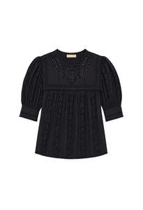 Ulla Johnson: Una SS Cotton Top - Noir