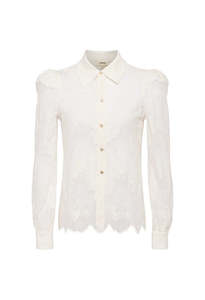 Back In Stock: Jenica Lace Blouse - Ivory