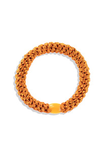 KKNEKKI Orange Glitter Hair Ties