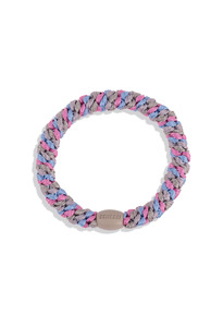 KKNEKKI Mix Sky Blue Pink Glitter Hair Ties