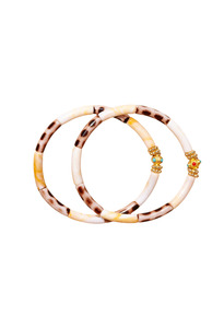 Mini Leo Bracelets - Mix White