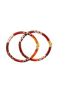 Mini Leo Bracelets - Mix Brown