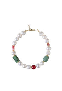 Sugardrops Mosaic Bracelet - Green