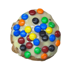 White Chocolate M&M Cookie