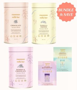 Frontpage: Lactation Blends Trio Bundle