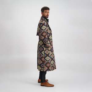 men-coat: Nomad Trench Coat - Ulaanbaatar
