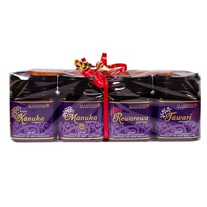 All Honey: Honeys of Te Urewera Range 4 x 250g – Gift Pack