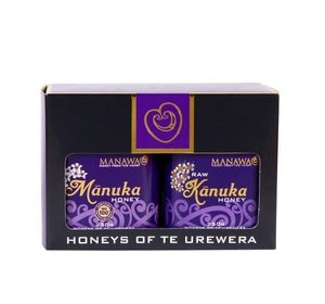 All Honey: Mānuka MG100+ & Raw Kānuka Honey Gift Pack – 2 x 250g