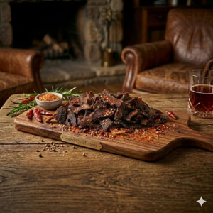 Chilli Beef Biltong Range: Chilli Beef Biltong (Sliced)