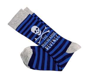 Shoe Care: Bluebeard's Revenge Skull Socks for Blokes