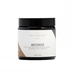 Cutthroat New Zealand: Cutthroat NZ Moisturiser - Manuka Honey and Harakeke  100ml