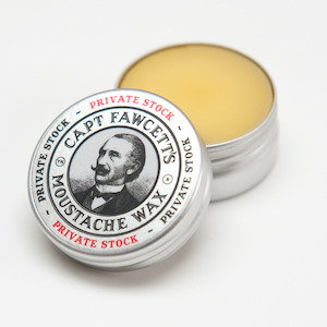 Moustache Wax Many Varieties: Captain Fawcett's Private Stock Moustache Wax