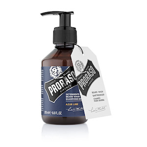 Beard Wash: Proraso Beard Shampoo Azur Lime