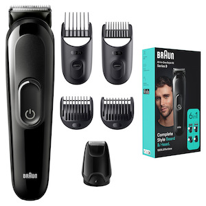 Beard And Moustache Grooming: Braun 6 in 1 Style Kit MGK3420 for Beard and Hair | Braun Trimmer