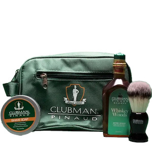 Clubman Pinaud: Clubman Pinaud Whiskey Woods Shave Kit